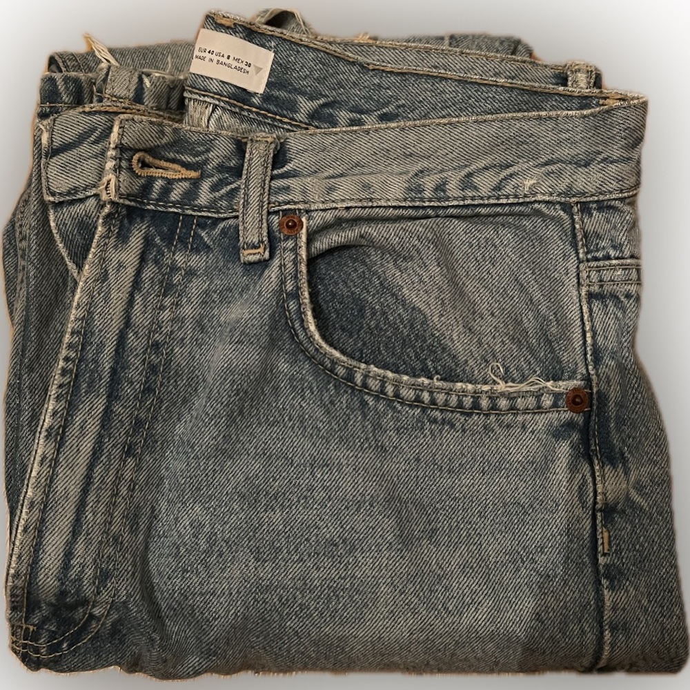 Zara ripped jeans